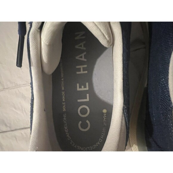 Cole Haan Men\'s GrandPro Crew Canvas Shoes  Blue Sneakers C36795 Size 13 M main image 4